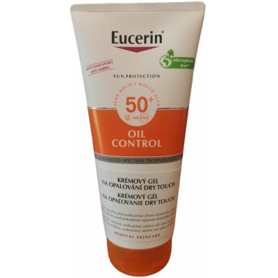 Eucerin Sun Oil Control Dry Touch gél-krém na opaľovanie SPF50+ 200 ml