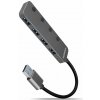USB hub AXAGON HUE-MSA SWITCH hub USB-A, metal (HUE-MSA)
