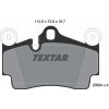 Sada brzdových platničiek kotúčovej brzdy TEXTAR 2369402