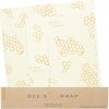 Sada 3 obalov Bee's Wrap rôznych veľkostí - Béžová s potlačou medového plástu - 1ks