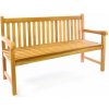 Záhradná drevená lavica DIVERO - 150 cm