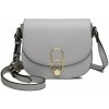 Sivá dámska klopnová kabelka Abby