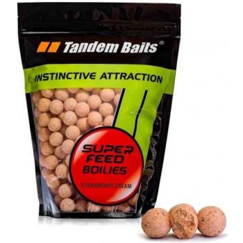 Tandem Baits Carp Food Super Feed Boilies 1kg 18mm Strawberry Cream