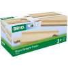 Brio Krátké koleje rovné 108 mm 4 ks