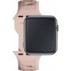 Béžový silikónový remienok pre Apple Watch 38/40/41 mm - 3mk Silicone Strap
