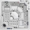 Hanscraft Vírivka ONYX OKA4 Pearl white Concrete
