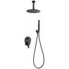Imex PAROS podomietkový sprchový set čierna matná GPP057/NG