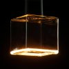 SEGULA LED floating cube 86 E27 4,5W biela číra - 55001