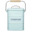 Kitchen Craft Living Nostalgia kôš na bioodpad 3 L Vintage Blue