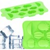 SPRINGOS Silikónová forma na ľad SPRINGOS FRUIT zelená