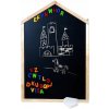 Magnetická kriedová tabuľa DOMČEK na stenu pre deti 92 x 62 cm