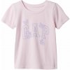 Dievčenské tričko GAP GRAPHIC LOGO TEE ružová fialová