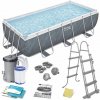 Záhradný bazén s rámom 404 x 201 x 100 cm 11v1 Bestway 56721