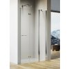 SANSWISS SOLINO SOLF13 ATYP 100 - 160cm pravé dvere do niky alebo do kombinácie / sprchový kút rohový, profil chróm - 87 – sklo matné Screen