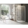 Ravak BLIX BLCP4-80 štvrťkruh sprchový kút 80x80x190cmR50 posuvné dv, Biela,Grape +vešiak 3B240100ZG