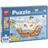 Apli Postřehové puzzle Pirátská loď (17917)