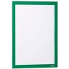 DURABLE Duraframe, samolepiaci, zelený, A4 – balenie 2 ks