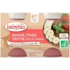 Babybio Jablko banán a jahody s mätou 2 x 130 g