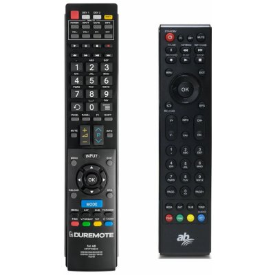 General AB CRYPTOBOX 500HD, 550HD, 625HD, 600HD, 650HD, 700HD, 750HD, 752HD + ovládanie TV (mini TV) - diaľkový ovládač duplikát