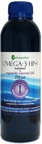 Nutraceutica Omega-3s rybí olej organicky viazaným jódom natural 270 ml od  22,9 € - Heureka.sk