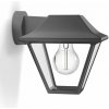 Philips 8719514417571 Alpenglow vonkajšie nástenné svietidlo 1xE27 IP44 antracit