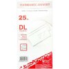 HARMANEC K Poštové obálky DL samolepiace, okienko, 25 ks