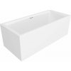 Riho Still Square Plug&Play vaňa so zástenou 170x75 cm biela B100031005