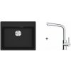 Franke SET G255 - MRG 610-52 RTL FRAGRANIT MATNÁ ČERNÁ + FS 3230.031