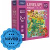 Mideer LEVEL UP! 07 - Umelecká séria puzzle 2v1 (208 a 252 dielikov)
