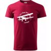 Still Plays With Planes - Klasické pánske tričko vyššej gramáže - 3XL ( Marlboro červená )