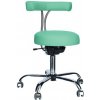 Ergonomická stolička do ambulancie, zelená