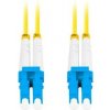 Lanberg FO-LULU-SD11-0050-YE SM LC/UPC-LC/UPC duplex, LSZH G657A1 průměr 3mm, 5m, žlutý