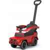 BABY MIX Odrážadlo s vodiacou tyčou Mercedes Benz G-Class Babymix červené