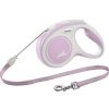 Flexi New Comfort M lanko 5 m sv. ružové 20 kg
