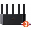 Tenda TX2L Pro AX1500 WiFi 6 Mesh Router, 1x GWAN, 3x GLAN, IPv6, 5x 6dBi anténa, WPA3, CZ App 75011991
