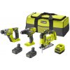 18V sada RCD1802 + R18JS + R18SDS + 2x baterie 2 Ah + taška Ryobi R18DDJSSDS-220S