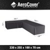 Aerocover 7946 Ochranný obal na rohovú sedačku 330x255x100 v.70 cm ľavý roh