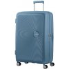American Tourister SOUNDBOX Spinner77 EXP Stone Blue modrá 97 l