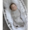 Sleepee Zavinovačka First Step SwaddleMe s čiapočkou béžová