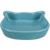 TRIXIE Keramická miska v tvare mačacej hlavy, 0,25 l/12 cm