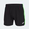 Joma Pánske šortky ELITE VII MICRO SHORT BLACK-FLUOR GREEN Veľkosť: XS