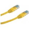 DATACOM Patch cord UTP CAT5E 0,5m žlutý 1505