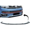 KITT Front Bumper Add-on Spoiler Lip suitable for VW Transporter T6 SPORTLINE (2015-up) Glossy Black
