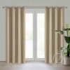 Záves NERISA na krúžkoch 140x250cm béžový
