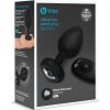 Análny kolík Vibrating Jewel Plug XXL Black b-Vibe