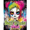 Sweet Spooky Girls Coloring Book: Scary Beauty of Horror in Creepy, Cute Gothic Drawings for Stress Relief & Relaxation (Brožovaná)
