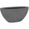 Pottery Pots Kvetináč Mini Dorant Wally, farba sivá, viac veľkostí - PotteryPots Velikost: L - v. 16.5 cm