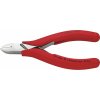 Knipex 77 01 115 pre elektrotechnikov bočné štiepacie kliešte 115 mm; 77 01 115
