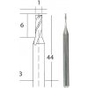 Proxxon 28758 Tvrdokovová spirálová fréza 1 mm