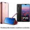 Otváracie Púzdro Luxria Clear View pre Huawei - Ružové pre Huawei: P20